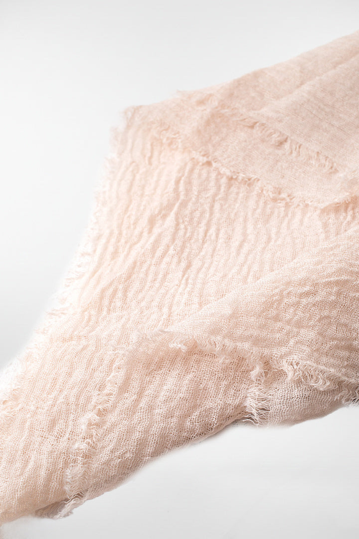 Soft Textured Cotton Scarf