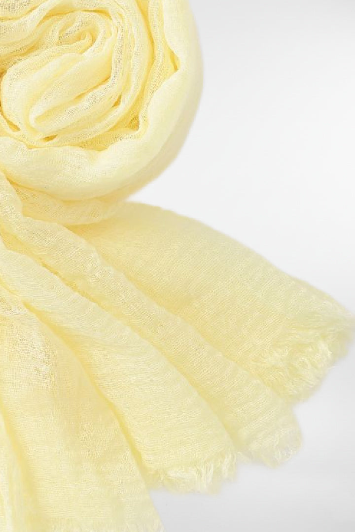Soft Textured Cotton Scarf