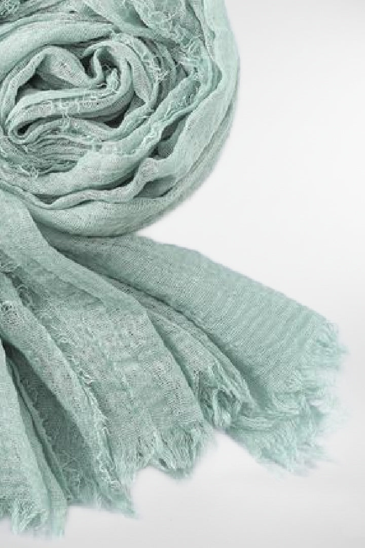 Soft Textured Cotton Scarf