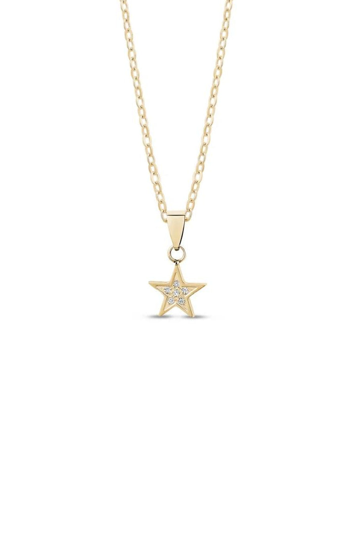 Stone Set Star Pendant