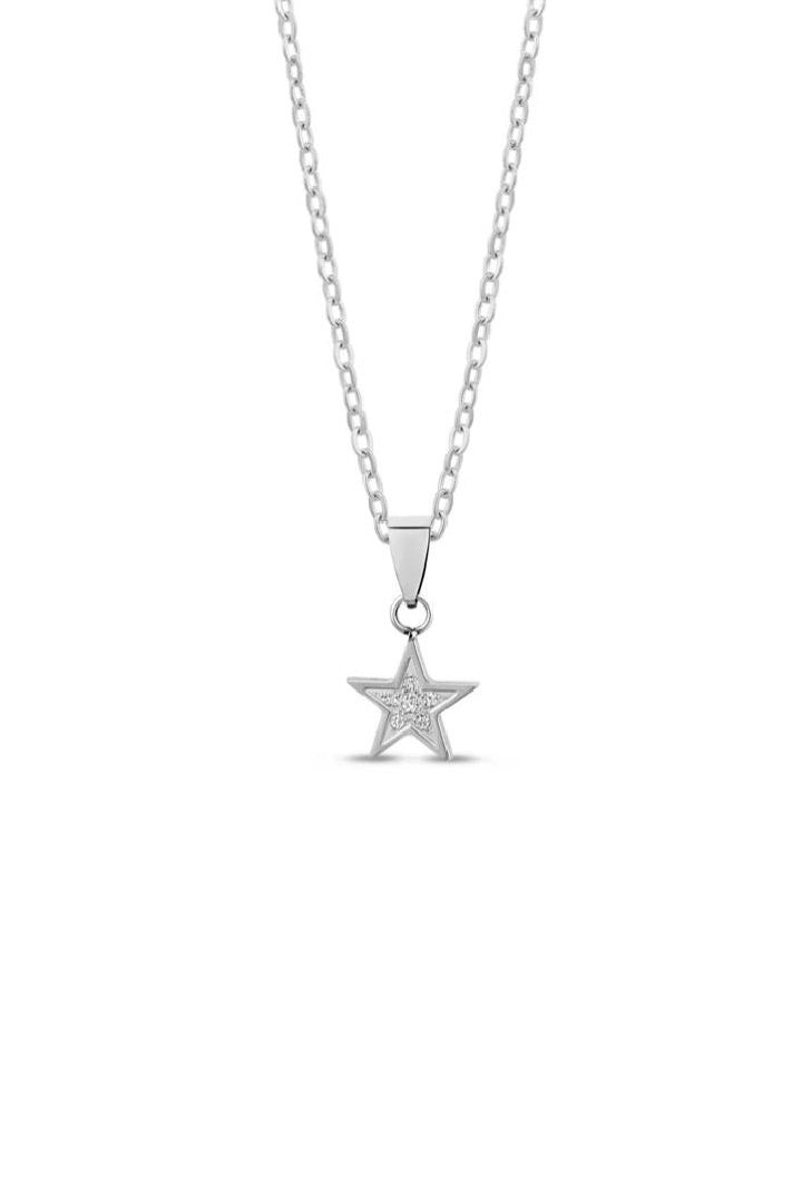 Stone Set Star Pendant