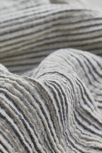 Striped Crinkle Cotton Strappy Dress