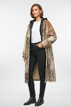 Sun Tiger Boiled Wool Coat