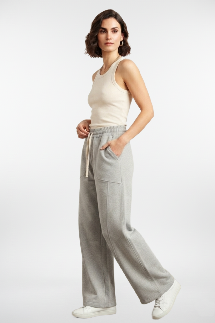 Sweatpants Wide Leg Pants