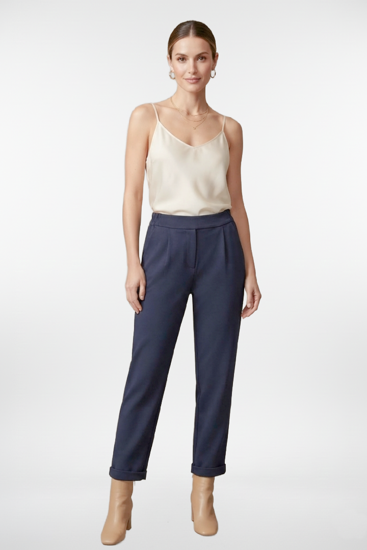 Tapered Ankle Trousers