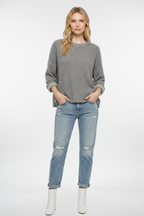 Textured Long Sleeves Top