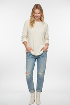 Textured Long Sleeves Top