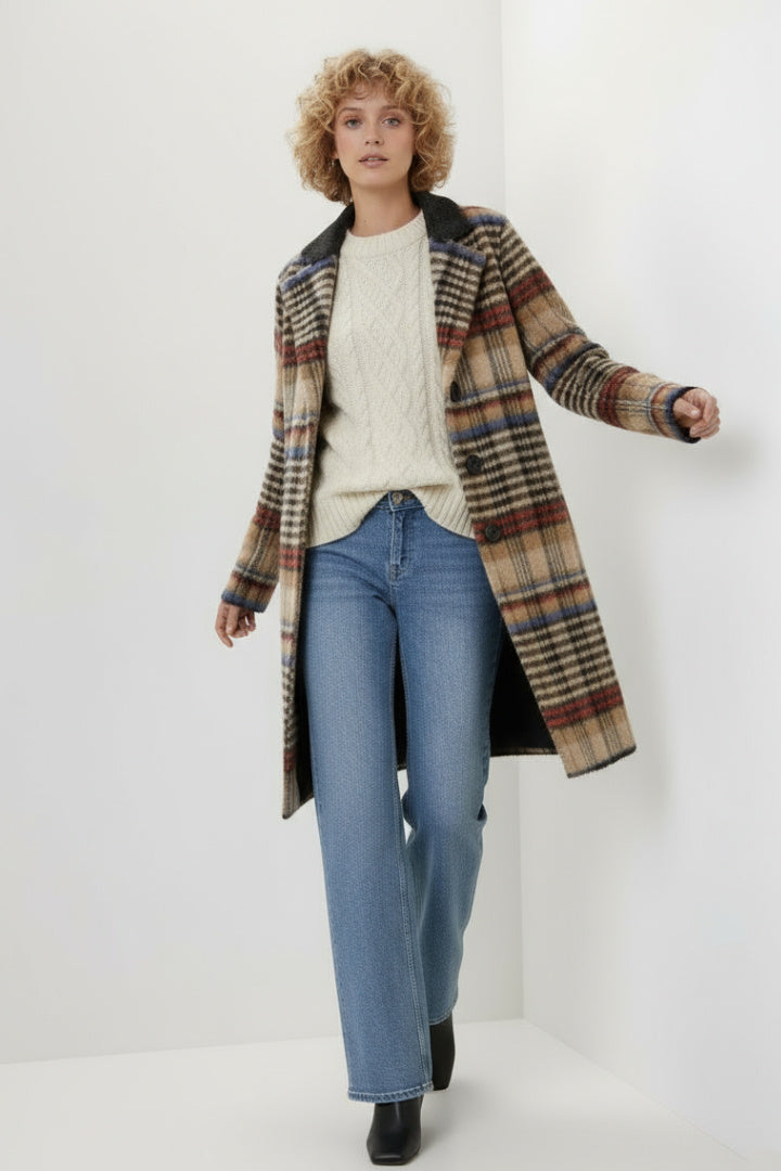 The Heritage Plaid Shacket Coat