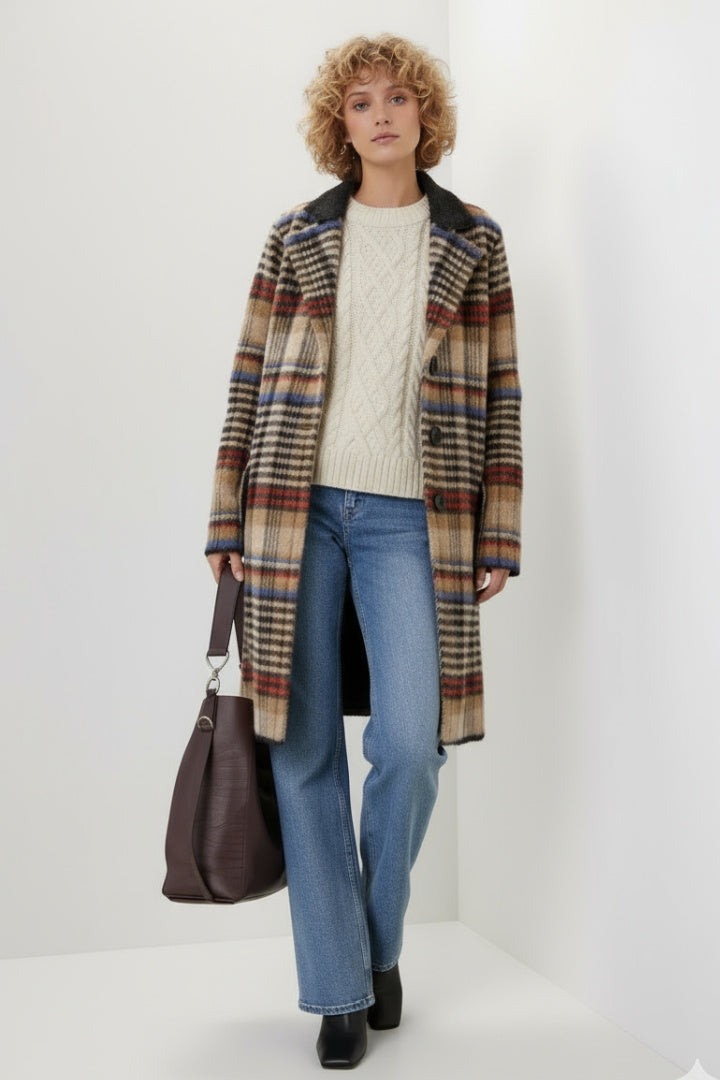 The Heritage Plaid Shacket Coat