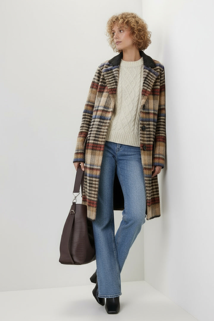 The Heritage Plaid Shacket Coat