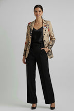 The "Peace & Love" Graffiti Art Blazer