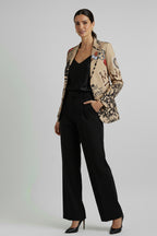 The "Peace & Love" Graffiti Art Blazer