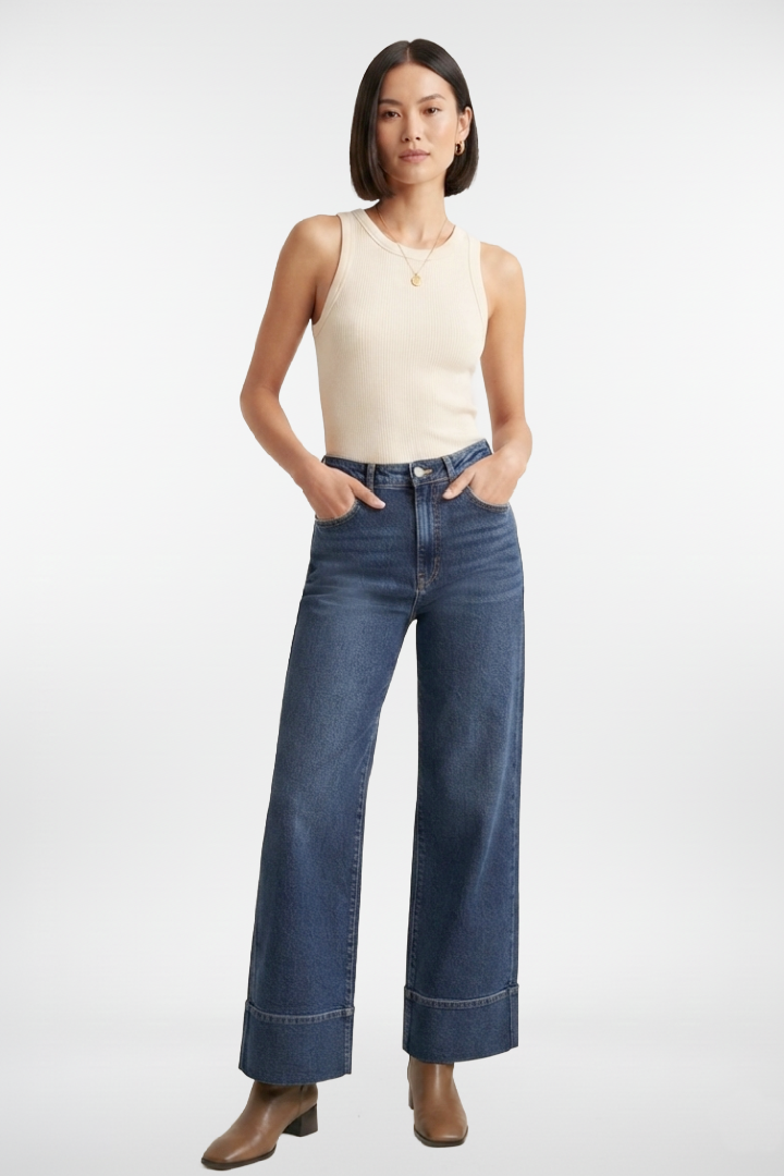 The Perfect Vintage Wide-Leg Jean