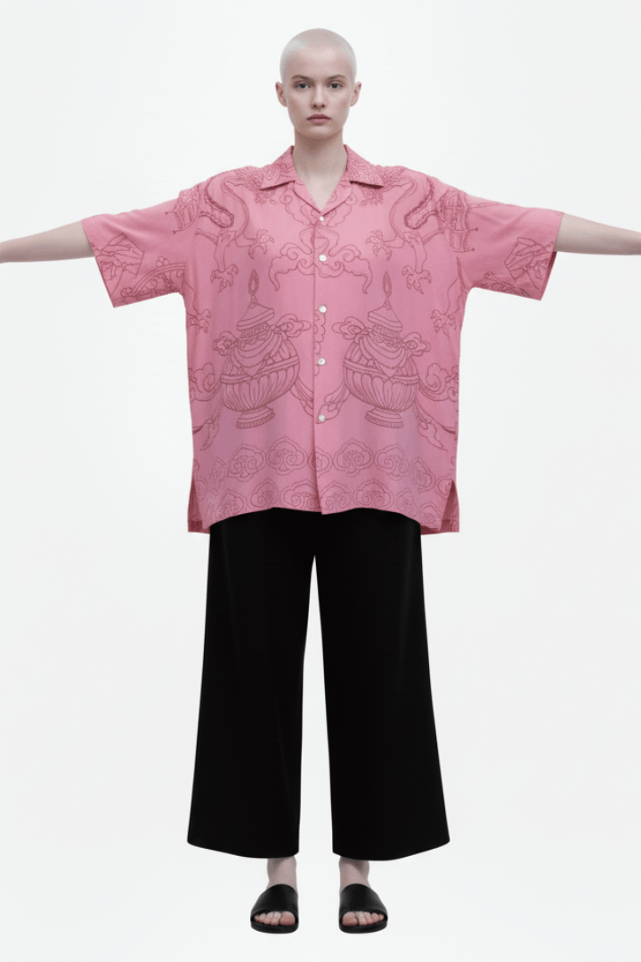 Tibetan Short Sleeve Shirt