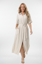 Timeless Elegance Shirt Dress