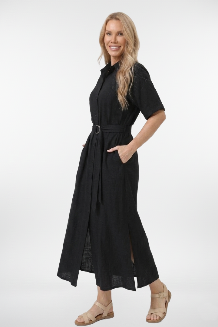 Timeless Elegance Shirt Dress
