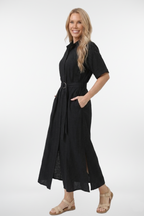 Timeless Elegance Shirt Dress