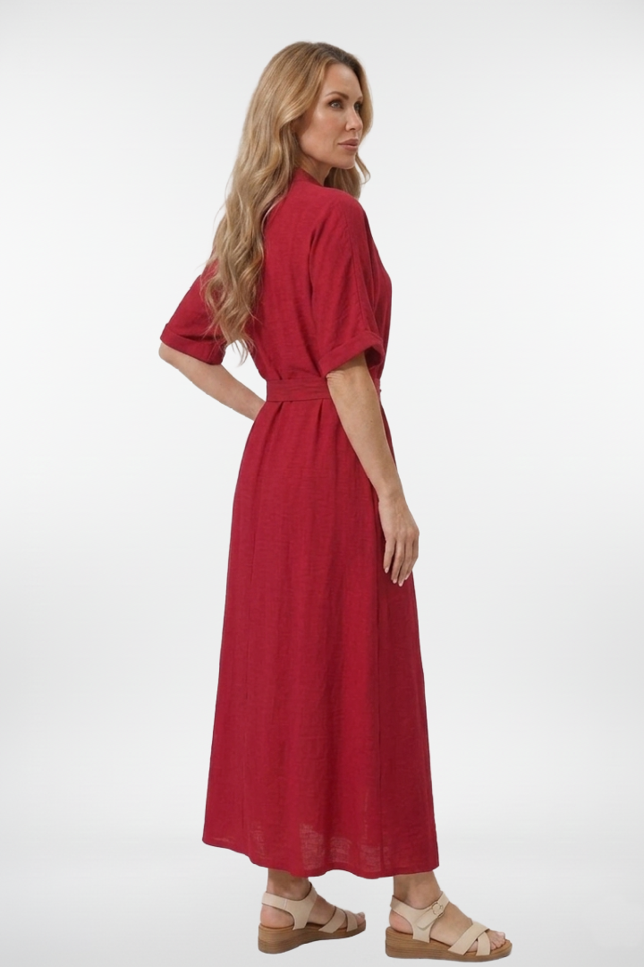 Timeless Elegance Shirt Dress