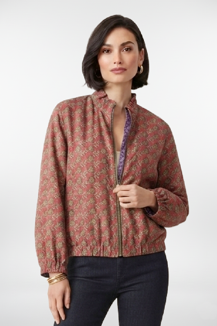 Unique Vintage Sari Short Vest