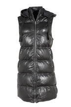 Veo CF Leather Vest, Black
