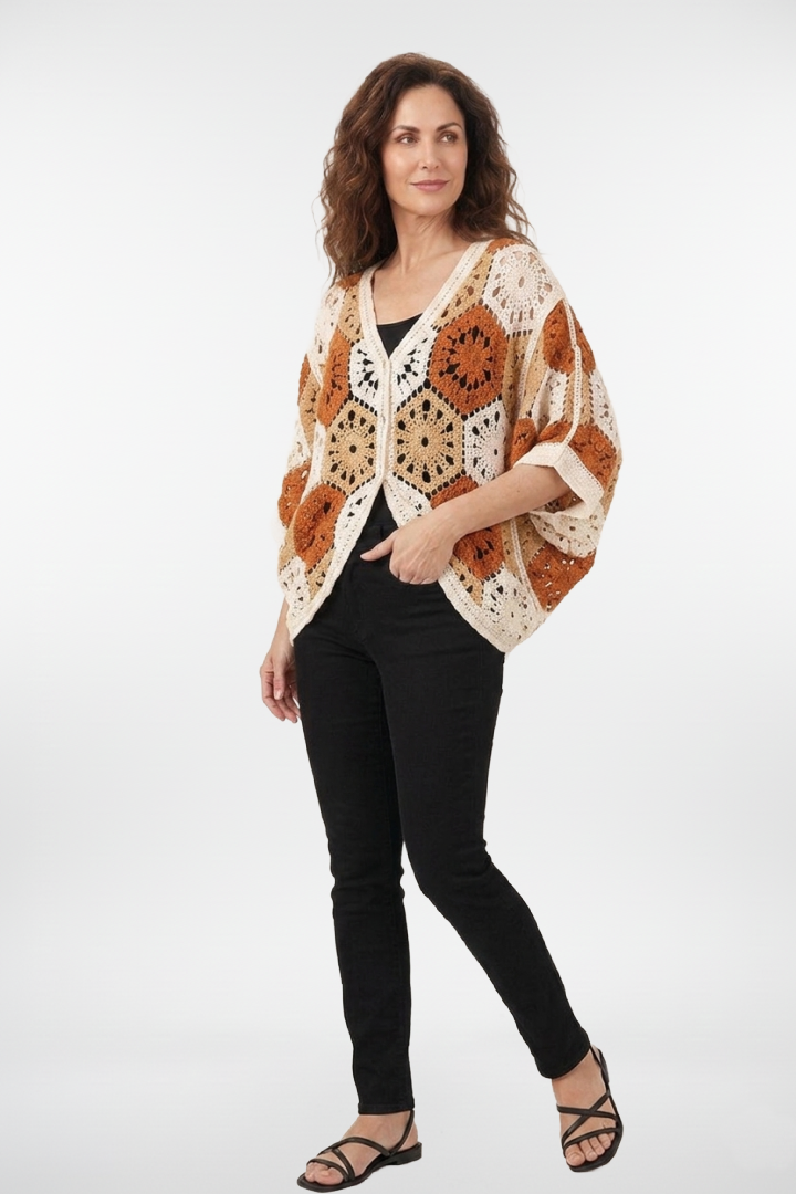 Vintage Crochet Cardigan