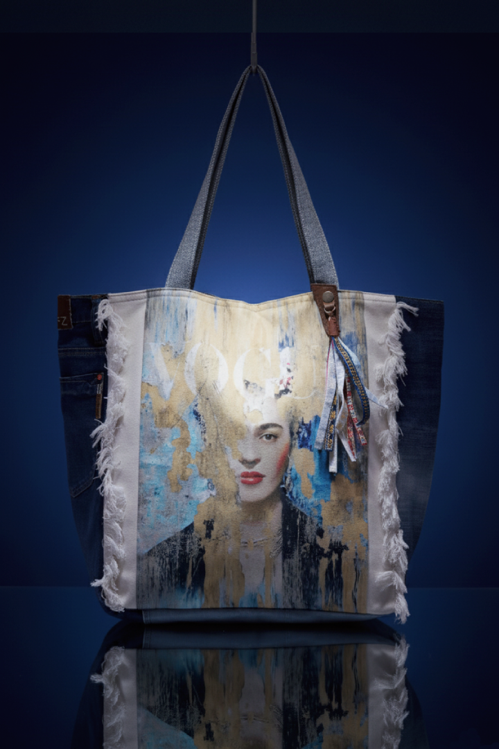 Upcycle Denim Tote Bag 001