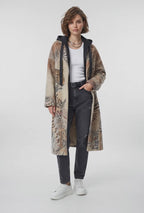 Sun Tiger Boiled Wool Coat