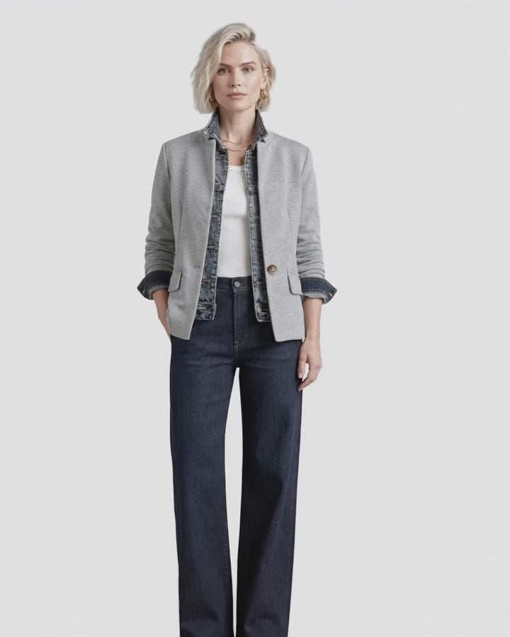 Hybrid Denim Blazer