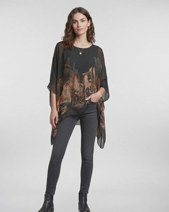 Palmermo Silk Blouse