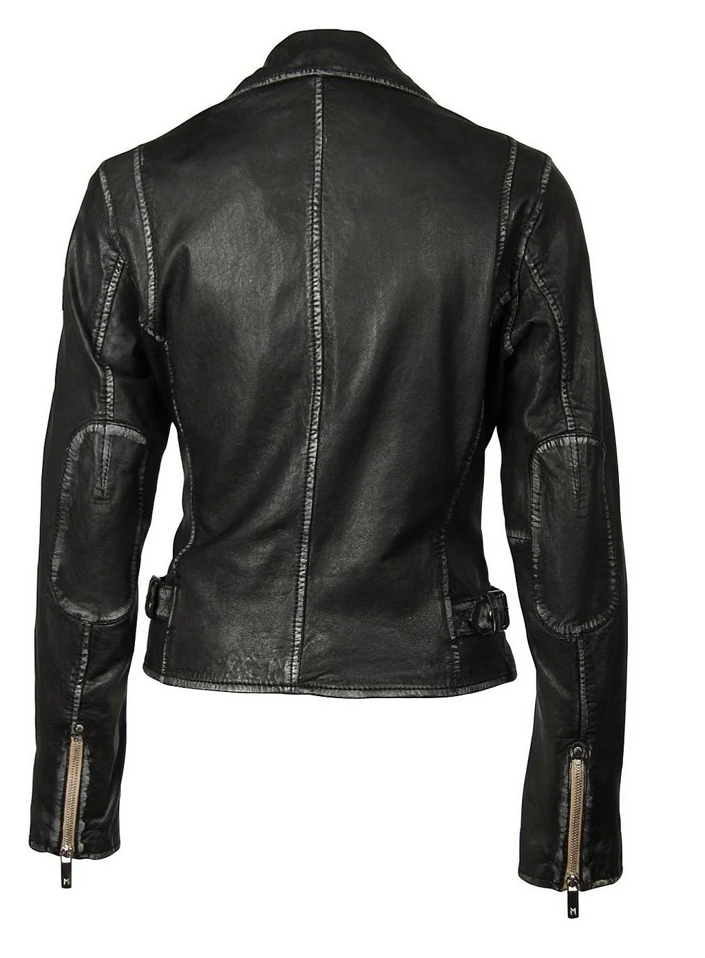 Sofia RF Leather Jacket, Black