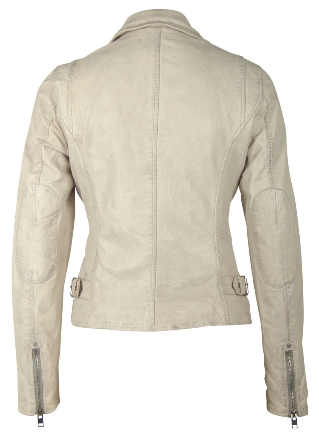 Sofia RF Leather Jacket, Off White